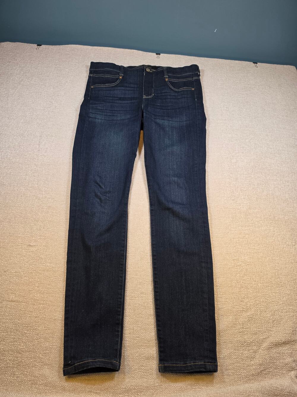 Liverpool Los Angeles Abby Skinny Jeans Womens Size 10 Dark Wash Blue Denim